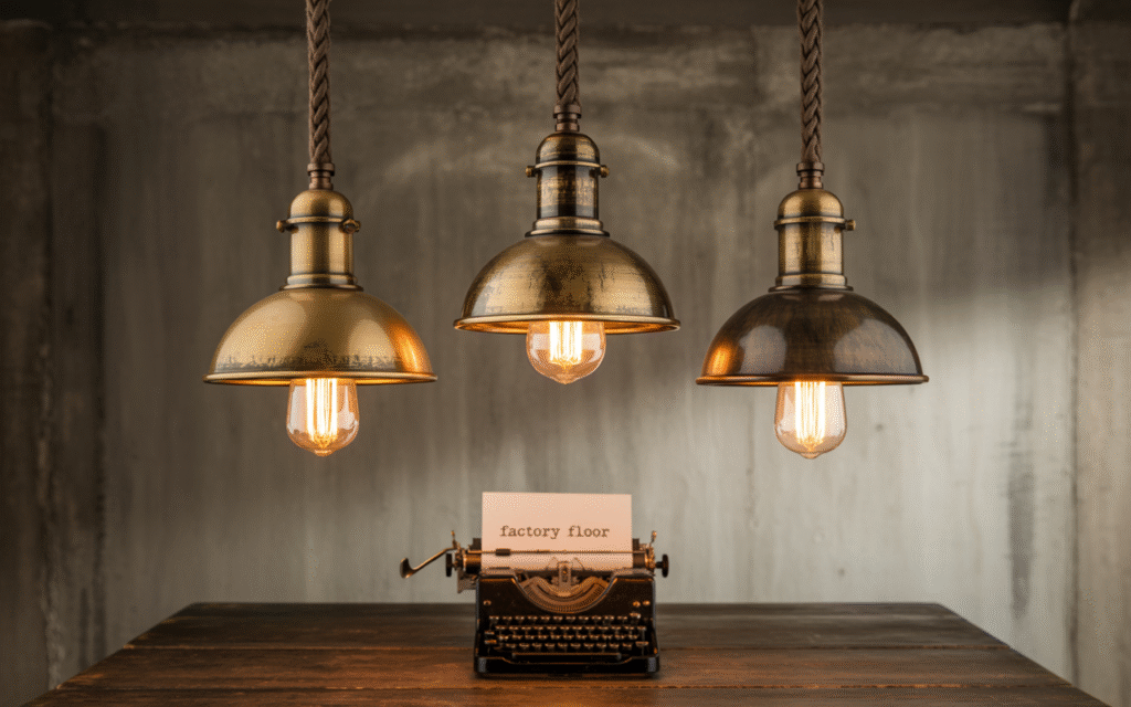 Industrial Pendant Lighting