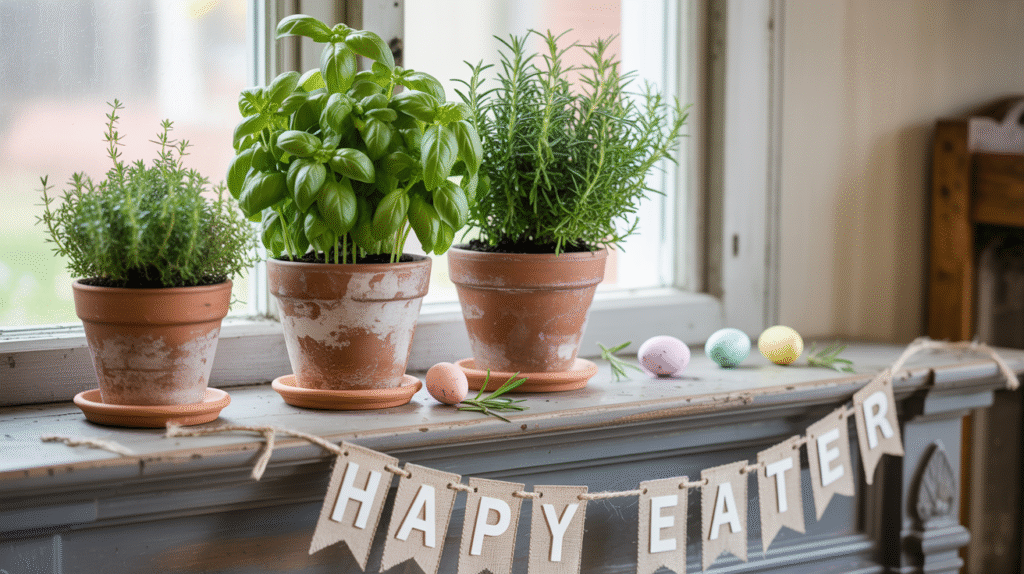 Spring Herb Planters