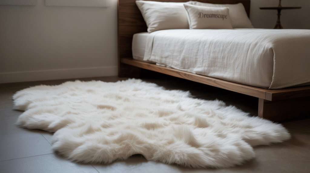  Faux Fur Area Rug