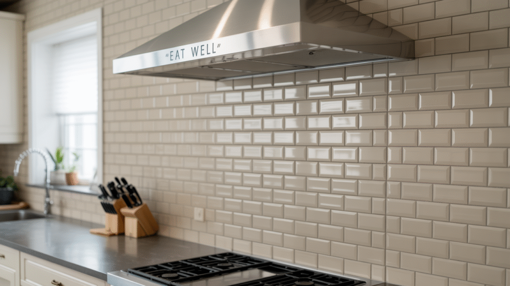 Statement Backsplash