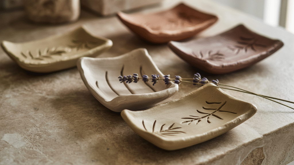 Clay Soap Dishes
