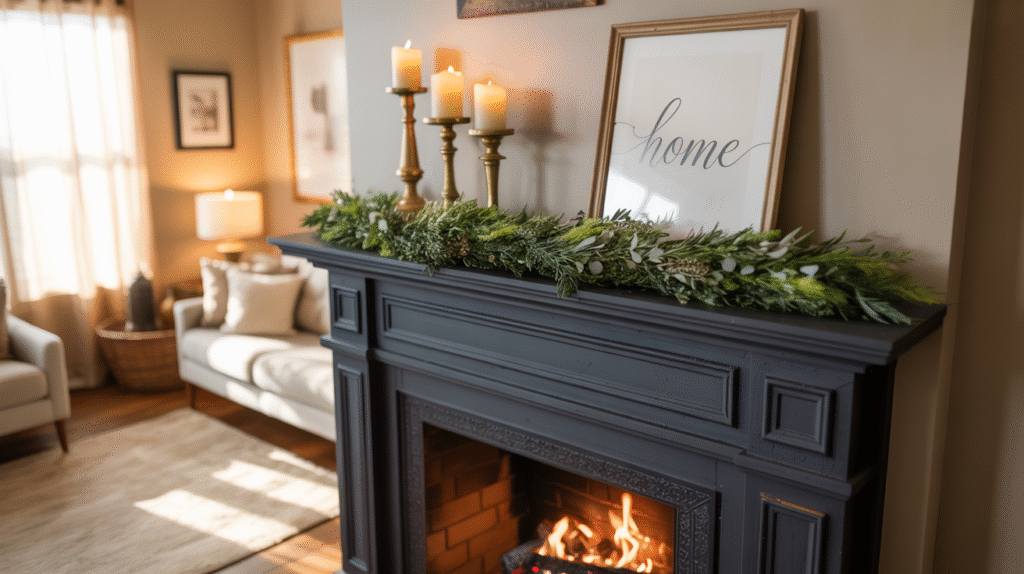 Black Fireplace Mantel: A Stunning Focal Point