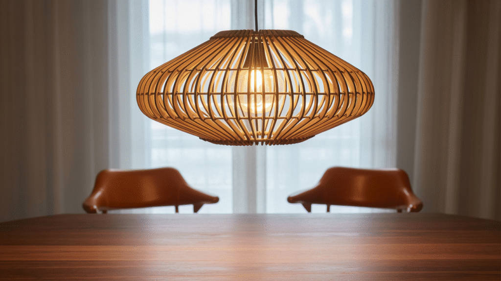 Rattan Pendant Light