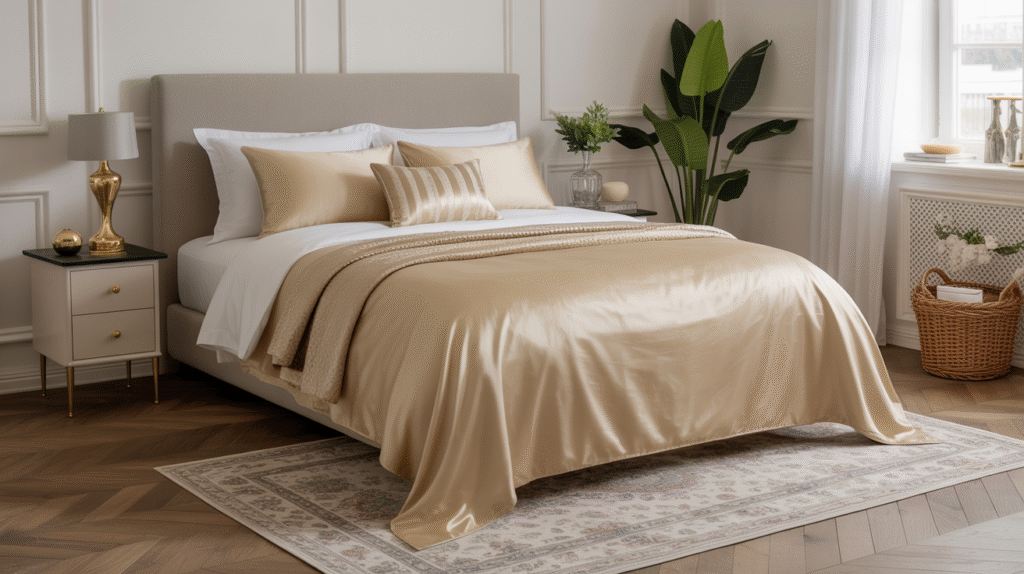 Gold Throw