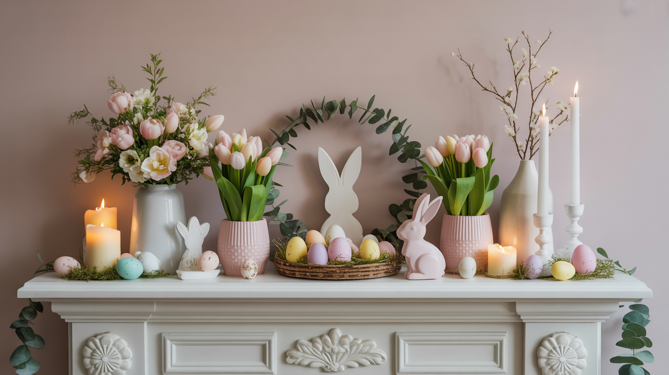 Easter Mantel Decor Ideas: 24 Ways to Create a Fresh and Festive Look