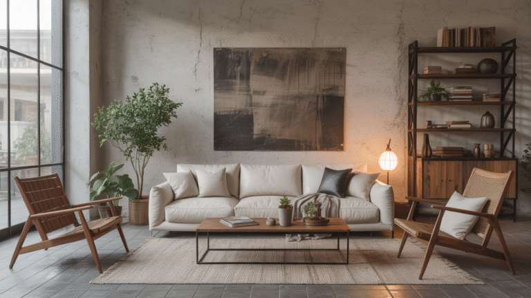 15 Chic Industrial Minimalist Living Room Ideas for Modern Homes