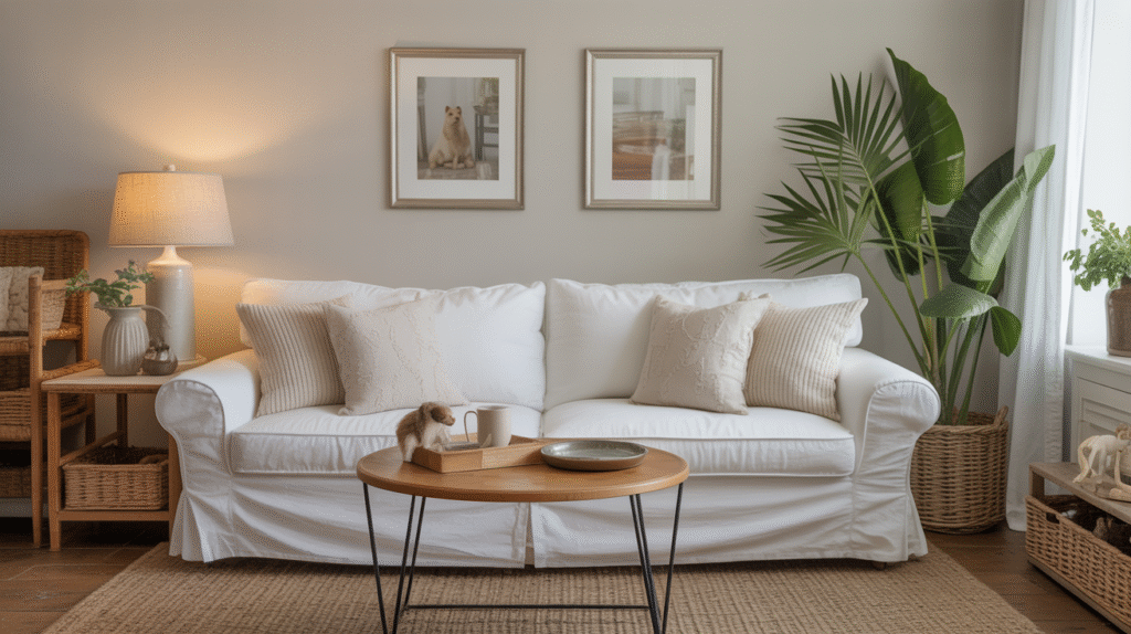 Choose Slipcovers for Easy Maintenance
