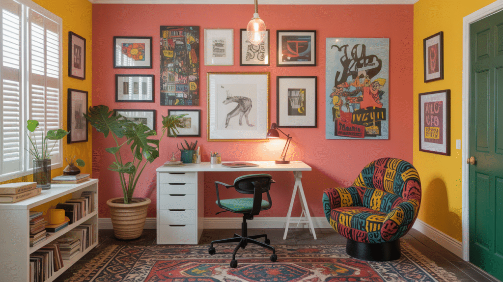 Artistic & Eclectic Setup