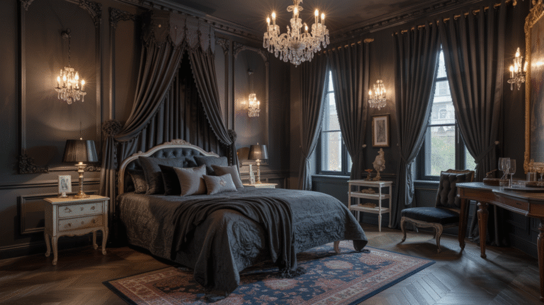 18+ Gothic Bedroom Ideas for Dark & Dreamy Interiors