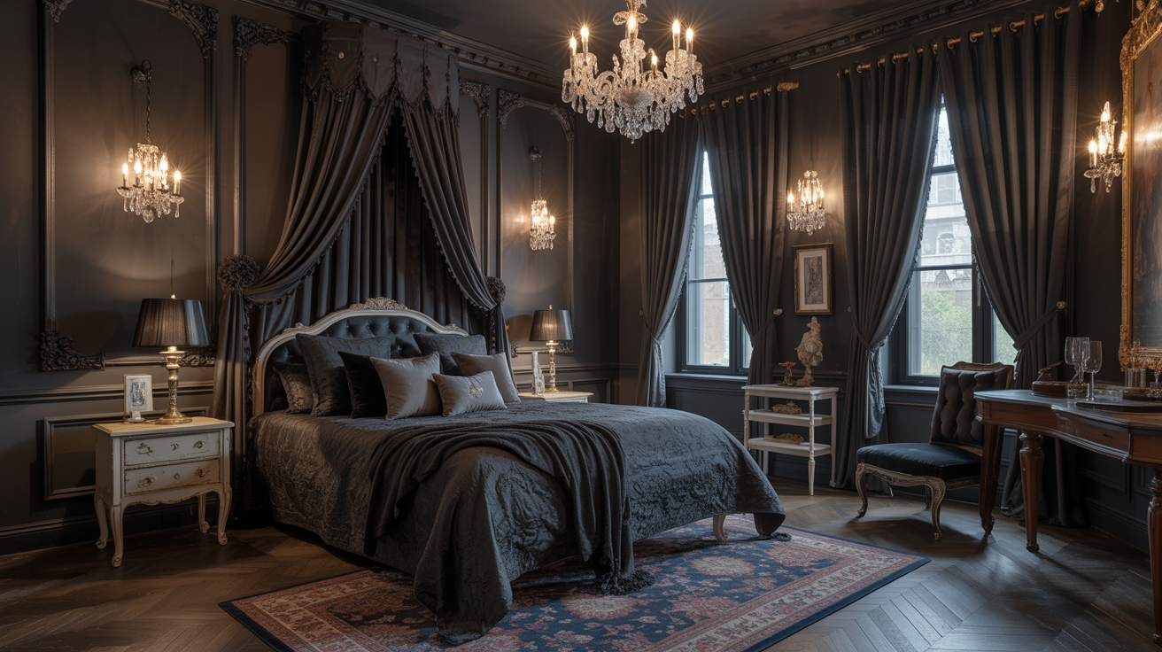 18+ Gothic Bedroom Ideas for Dark & Dreamy Interiors