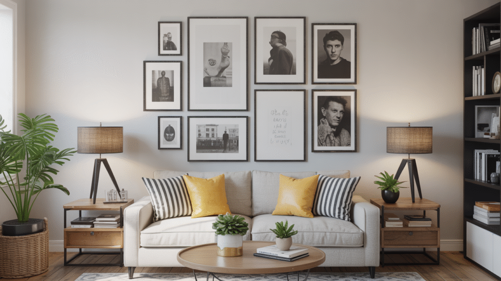 Eclectic Gallery Wall
