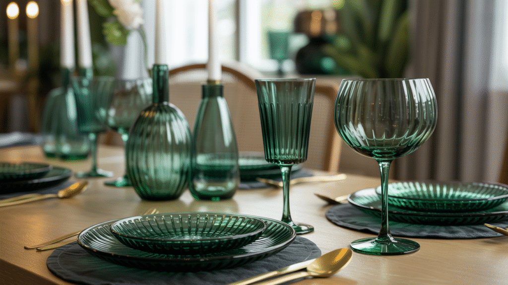 Emerald Glassware