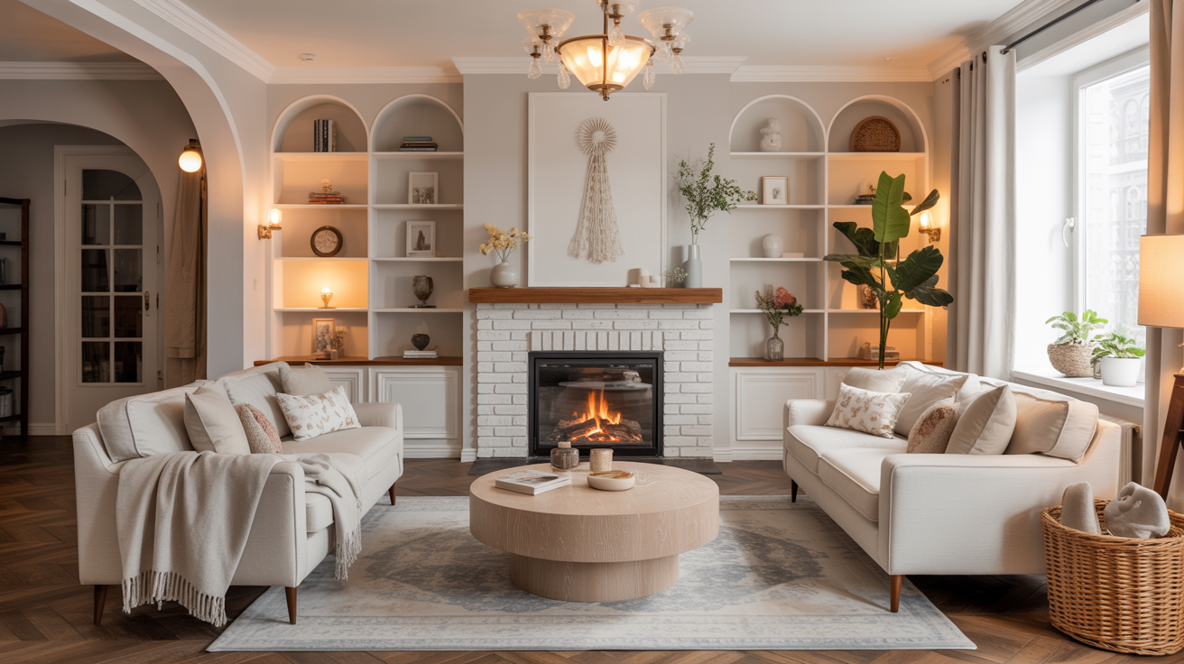 20 White Brick Fireplace Ideas That Blend Classic and Modern Style