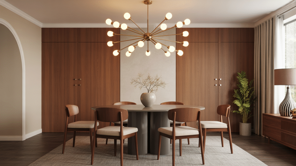 Sculptural Pendant Light