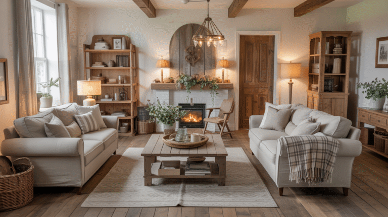 18 Cozy Farmhouse Living Room Ideas That Exude Warmth & Charm