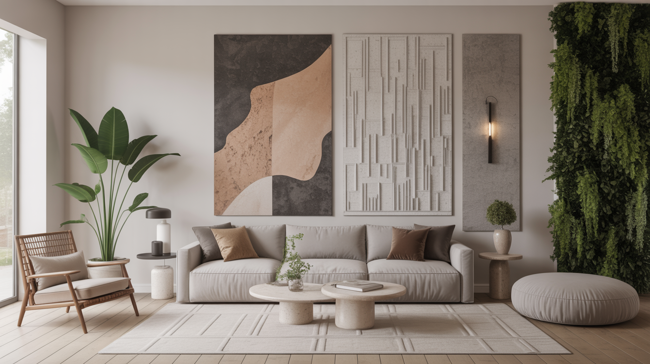 20 Large Living Room Wall Ideas to Fill Empty Spaces