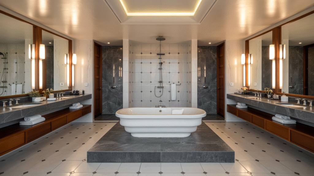 Waterfall Marble Stage