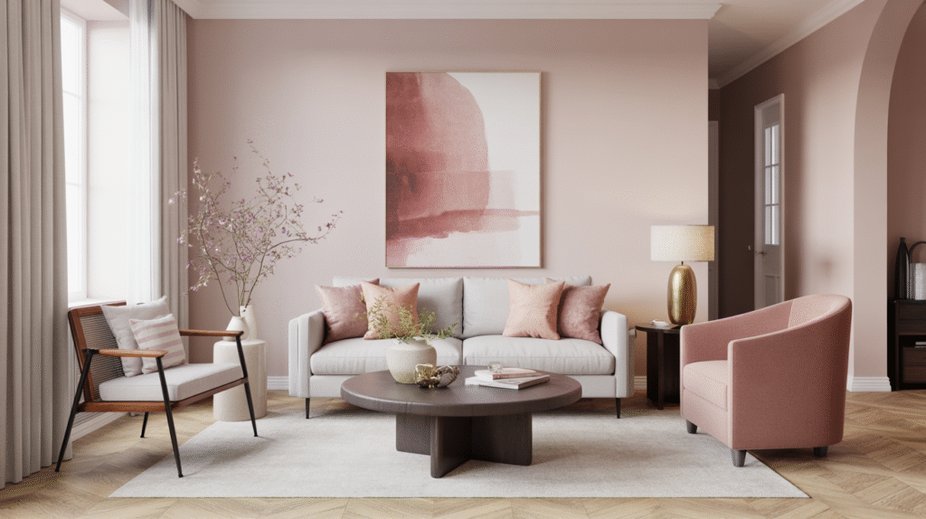 Muted Pink Art