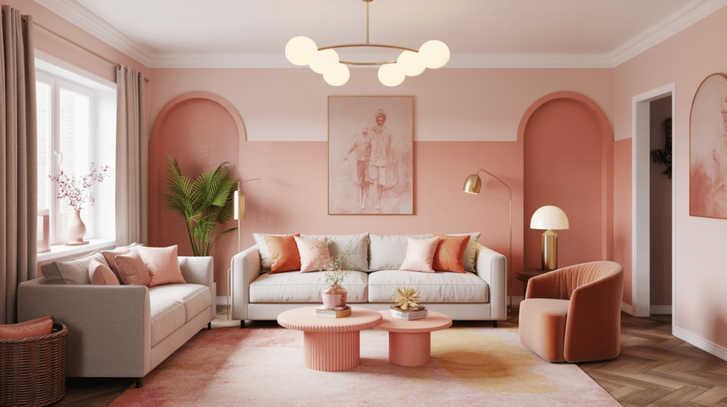 Soft Peach Touches