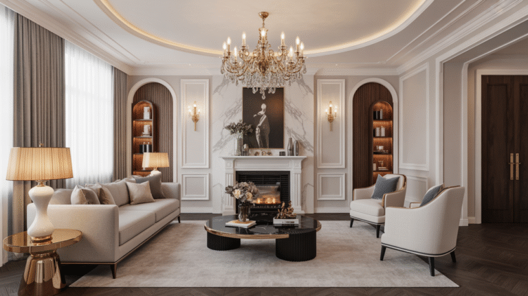 16 Luxury Living Room Ideas for an Elegant, Polished Aesthetic