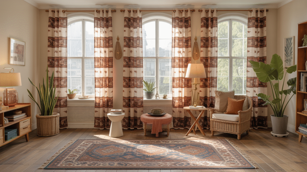 Patterned Curtains