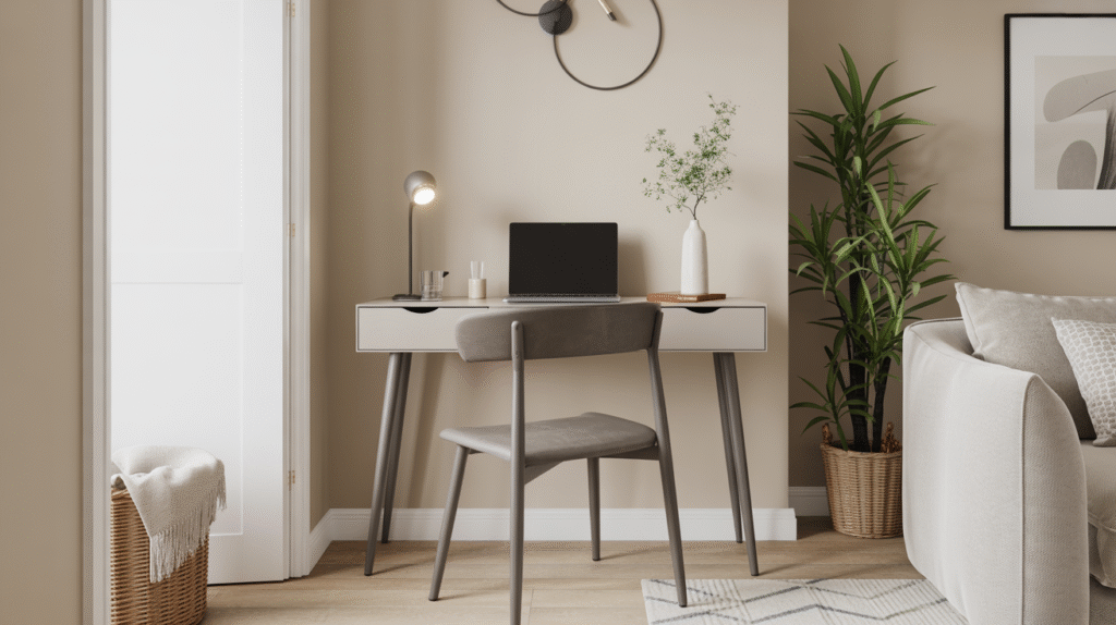 Work from a Slim Console Table