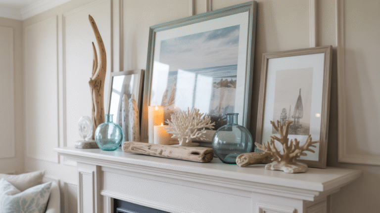 22 Chic Coastal Mantel Ideas to Capture the Essence of the Shore