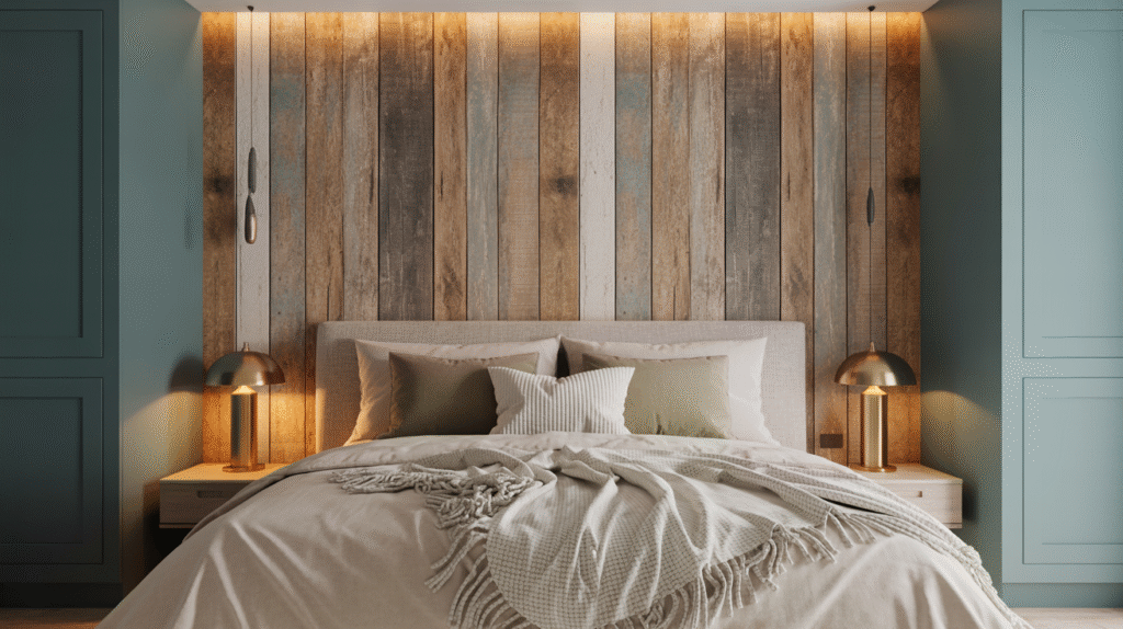 Tranquil Teal and Reclaimed Timber