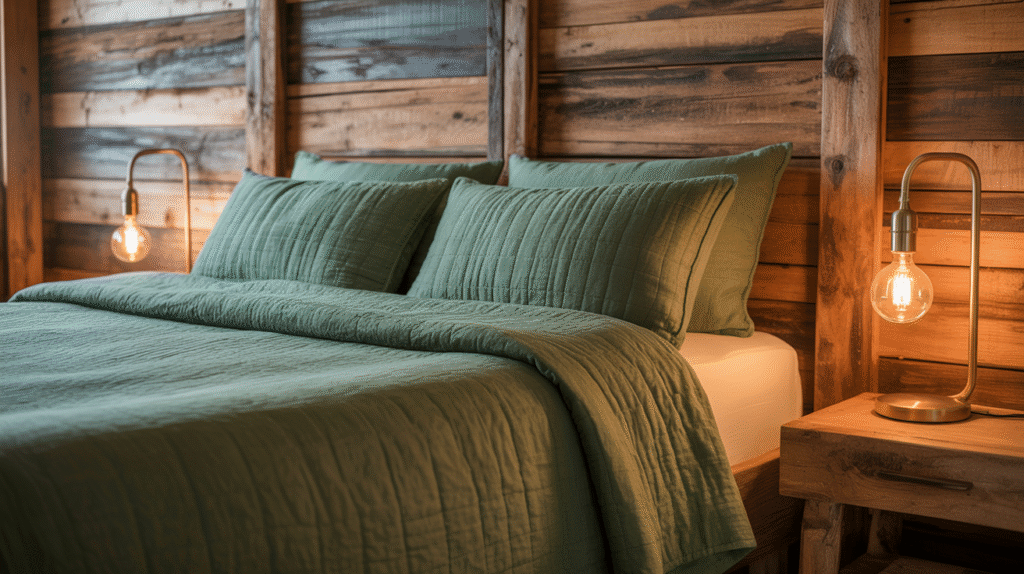 Forest Hues and Barnwood Bliss