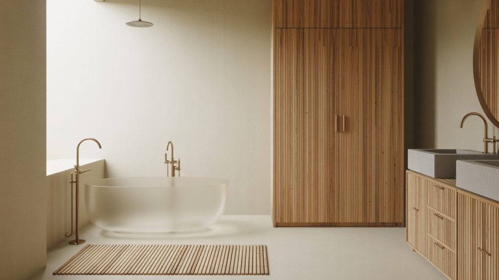 Bamboo Accents & Clean Lines