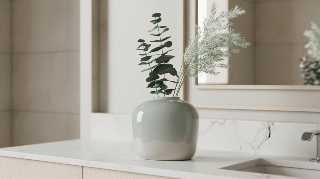 Cloud Grey Ceramic Vase