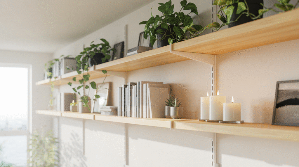 Open Storage Shelves