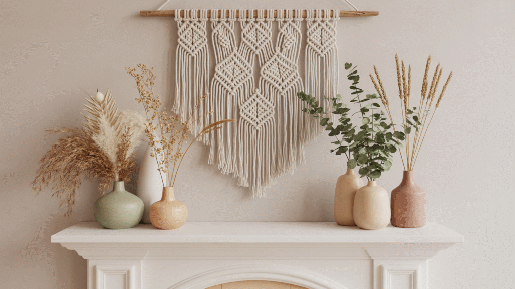 Macramé Mantel Moments