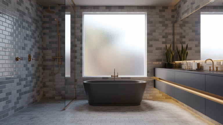 Cool and Contemporary: 15 Gray Bathroom Ideas You’ll Love