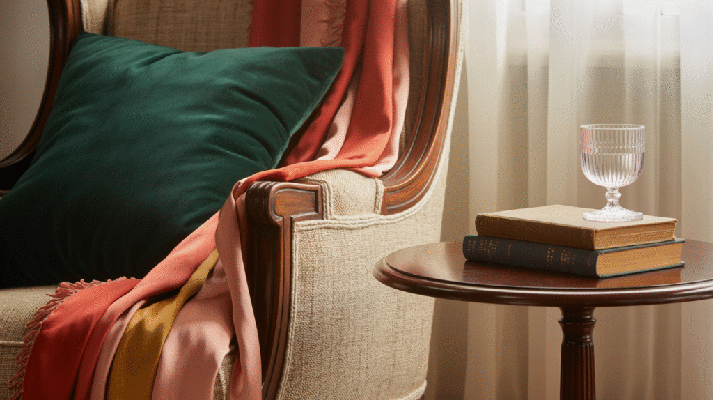 Layered Textures in Complementary Colors