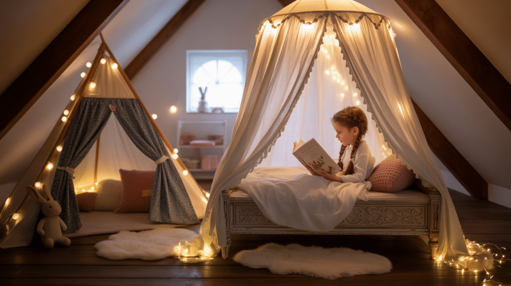 Whimsical & Fun Attic