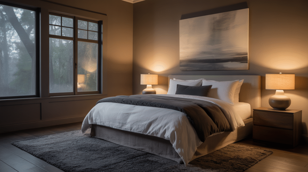 Stick to Dark Neutrals for Timeless Coziness