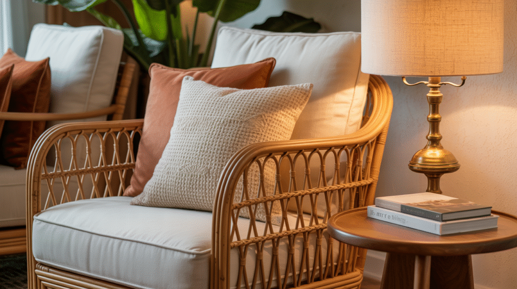 Style With Rattan Elements