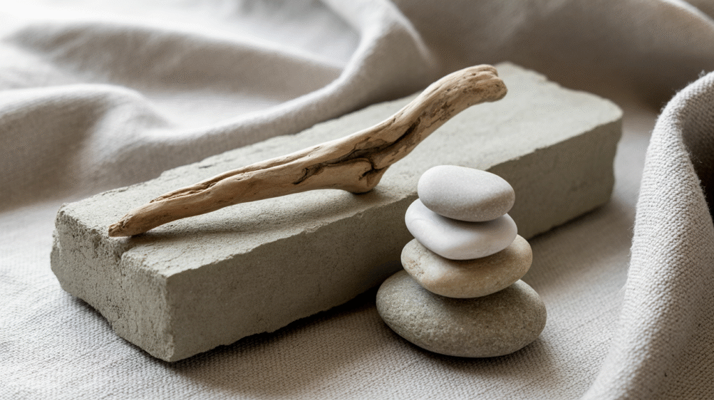 Mindful Layering of Natural Materials