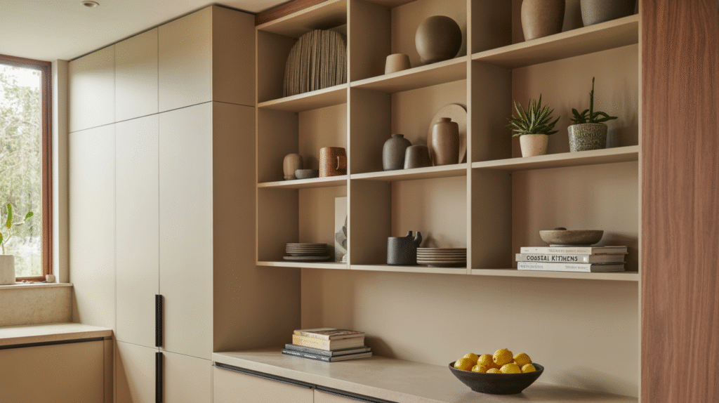 Open Shelving for Airy, Display-Friendly Spaces