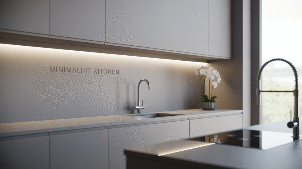 Handleless Cabinets for a Minimalist Look