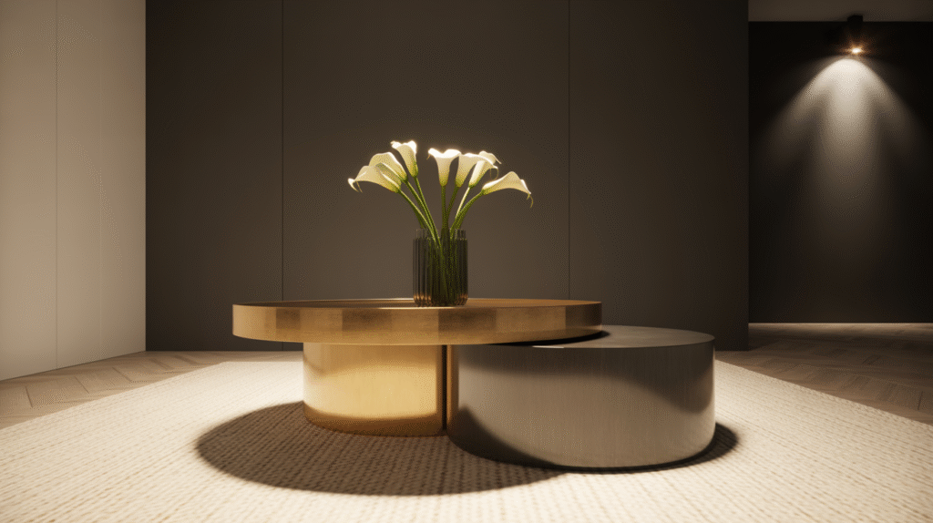 Try Mixed Metallics for Subtle Sparkle