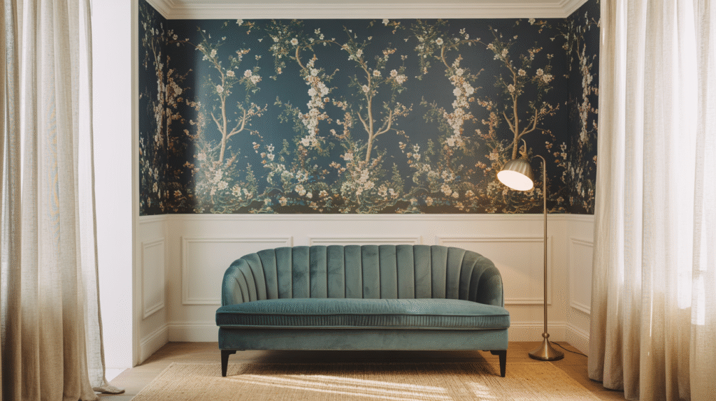 Add a Touch of Whimsy With Wallpaper