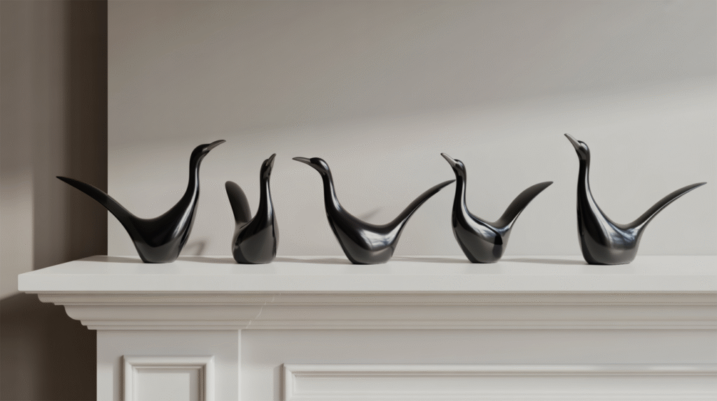 Miniature Bird Sculptures