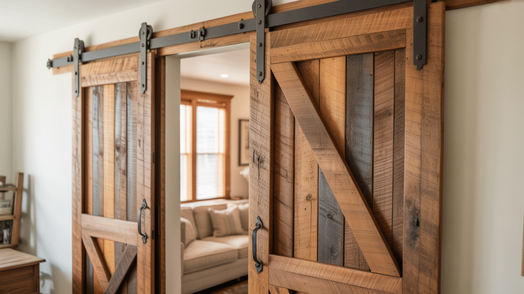 Barn Doors or Sliding Partitions