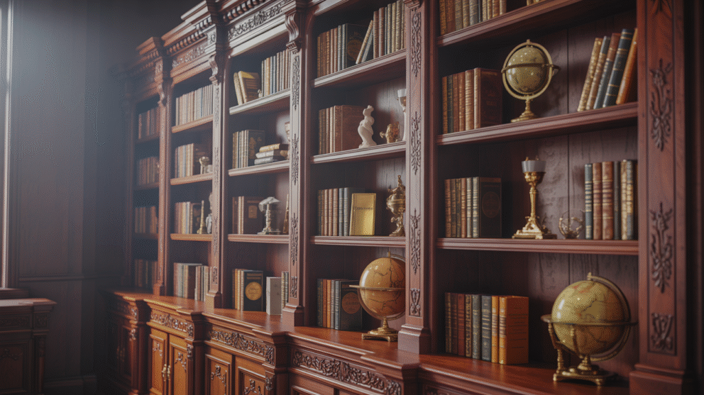 Mahogany Bookcase