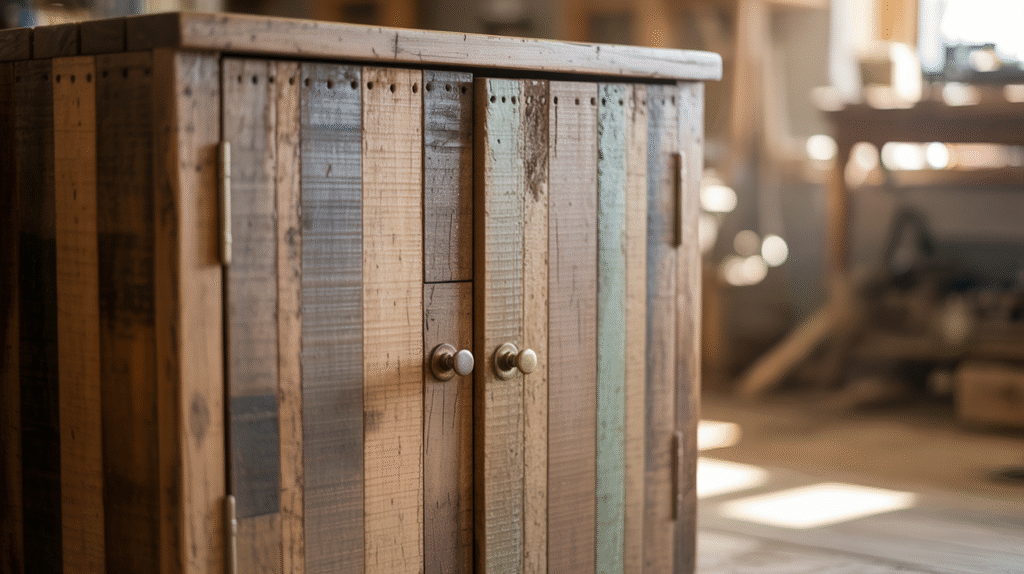 Salvaged or Repurposed Furniture for Storage