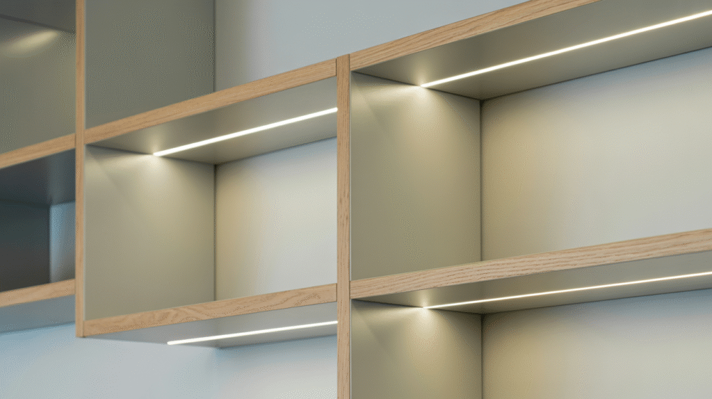 Built-In Wall Shelves