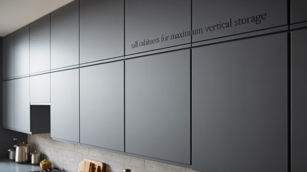 Tall Cabinets for Maximum Vertical Storage