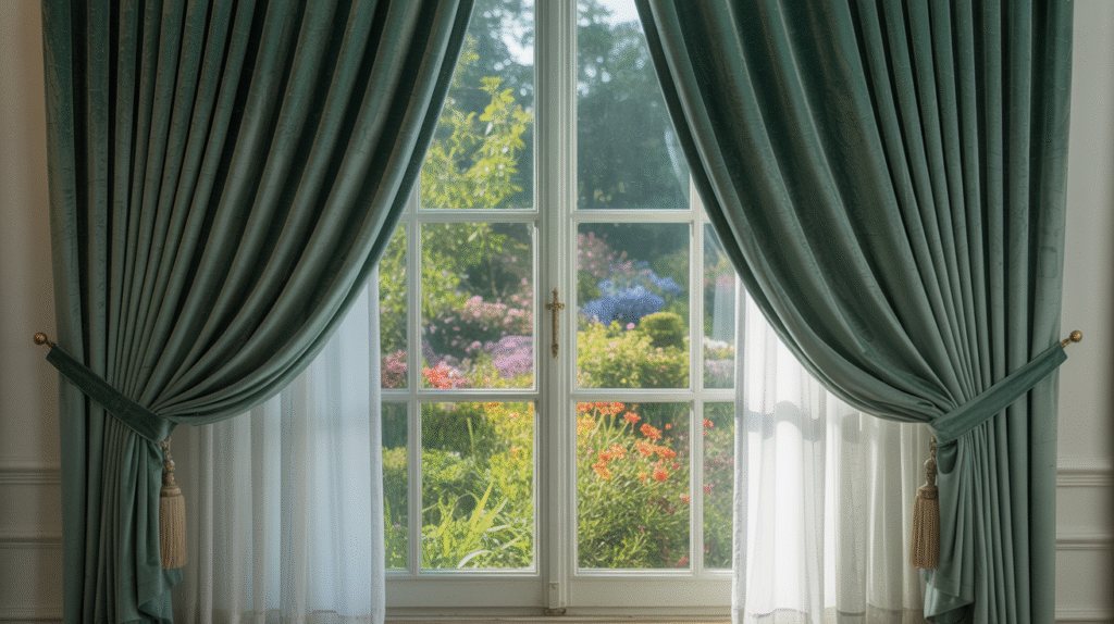 Colorful Window Treatments That Frame Your View